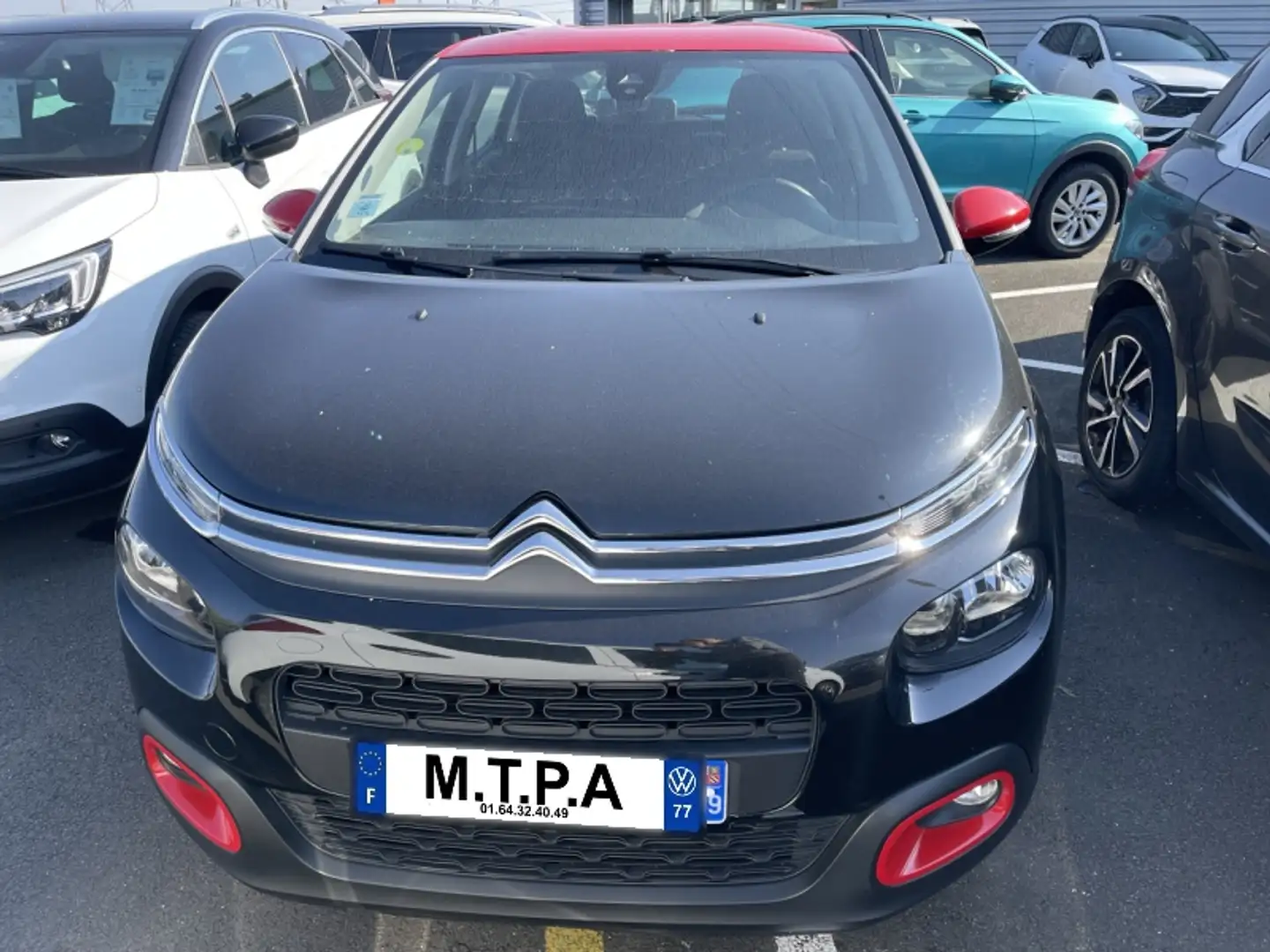 Citroen C3 BlueHDi 100ch Shine S\u0026S E6.d-TEMP Noir - 2