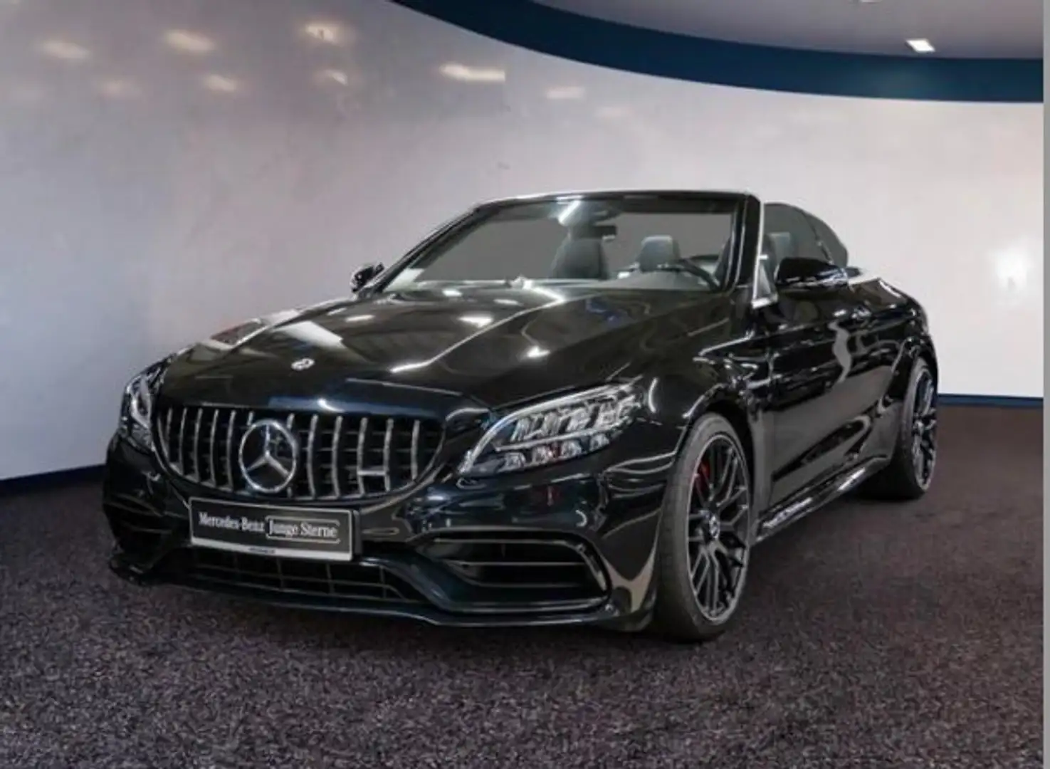 Mercedes-Benz C 63 AMG MB AMG C63S-Cabrio *Carbon*MB Garantie* MCT 9G Schwarz - 1