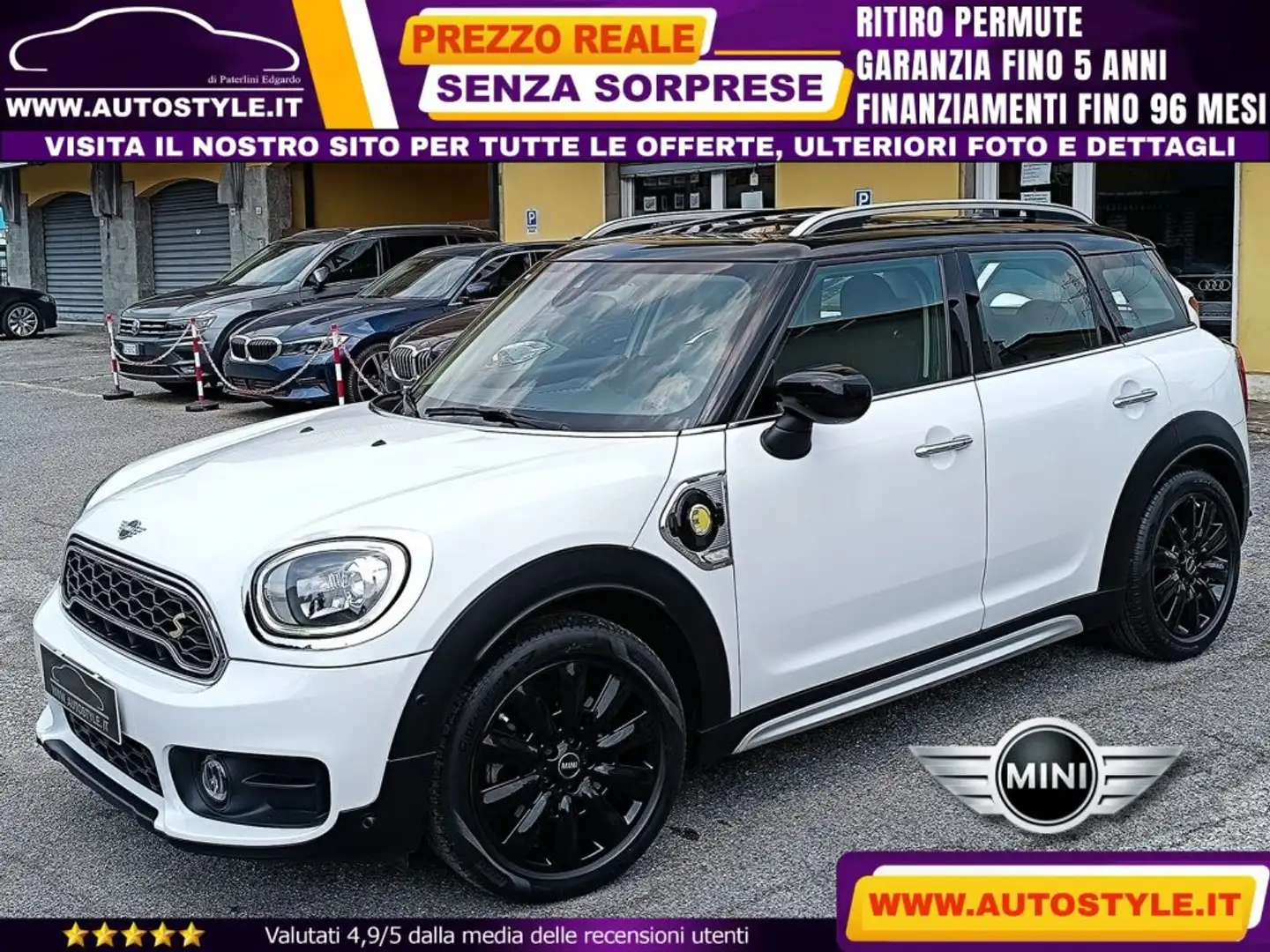 MINI Cooper SE Countryman 1.5 ALL4 Automatica Bianco - 1