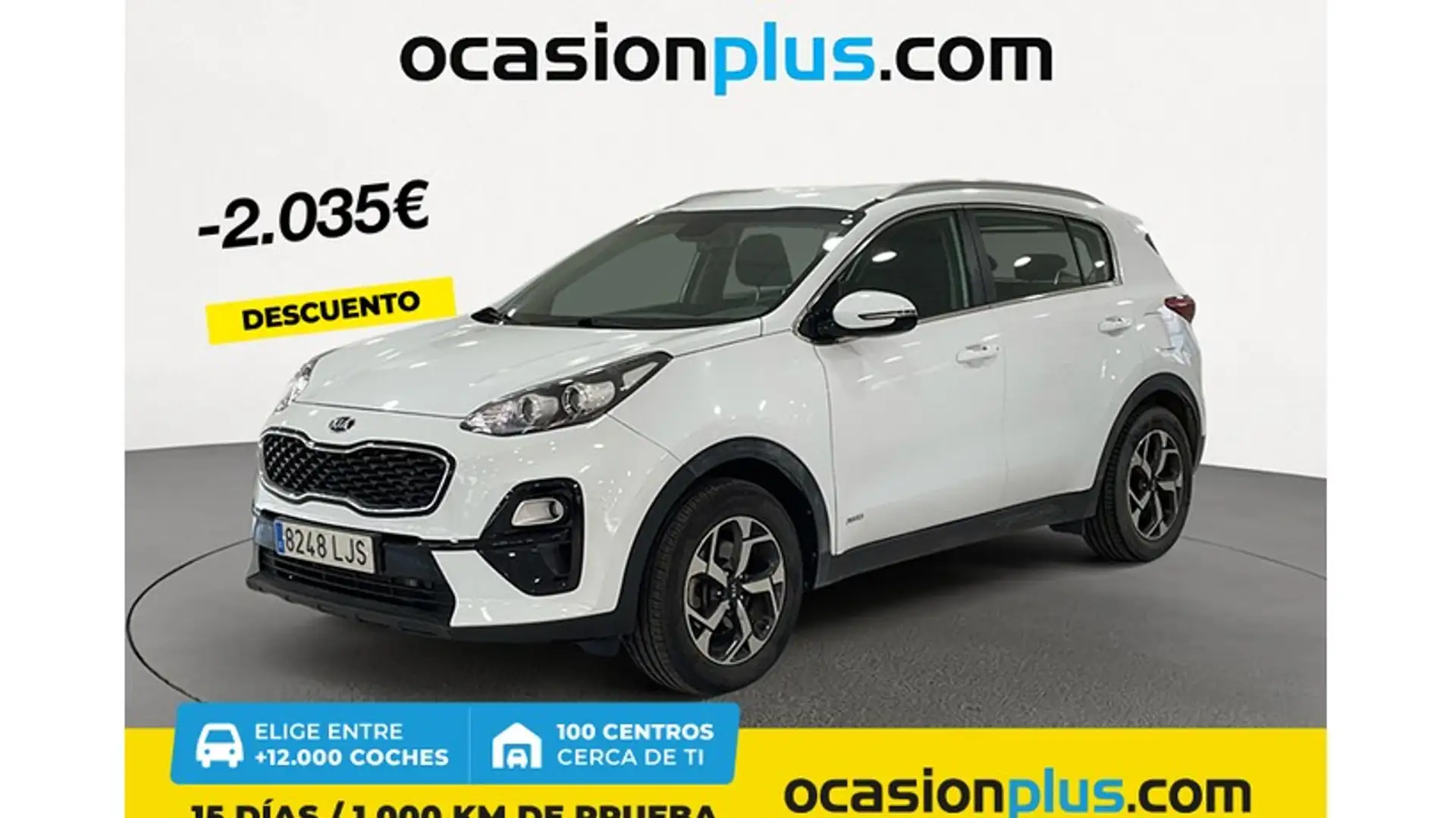 Kia Sportage 1.6 MHEV Business 4x4 136 Blanco - 1