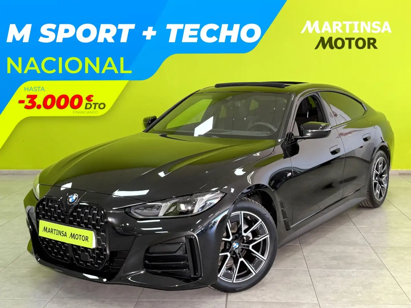 BMW 420 420iA Gran Coupé M Sport Negro - 1