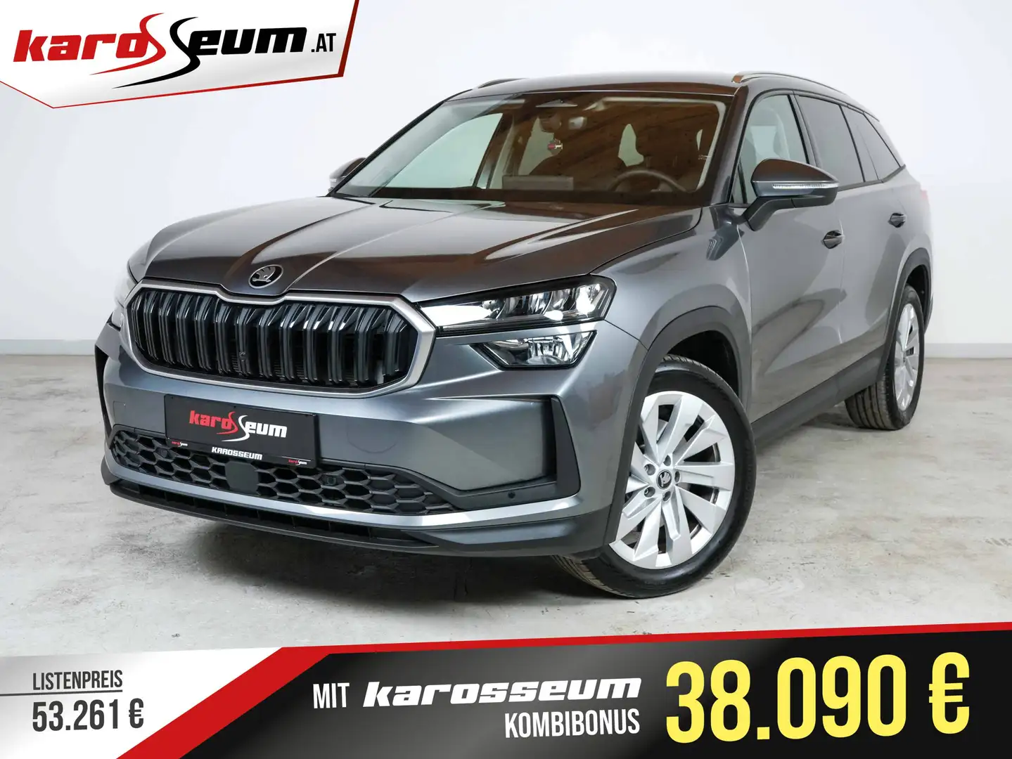 Skoda Kodiaq Selection | JAHRESWAGEN | Virtual | Kamera | ACC Grau - 1