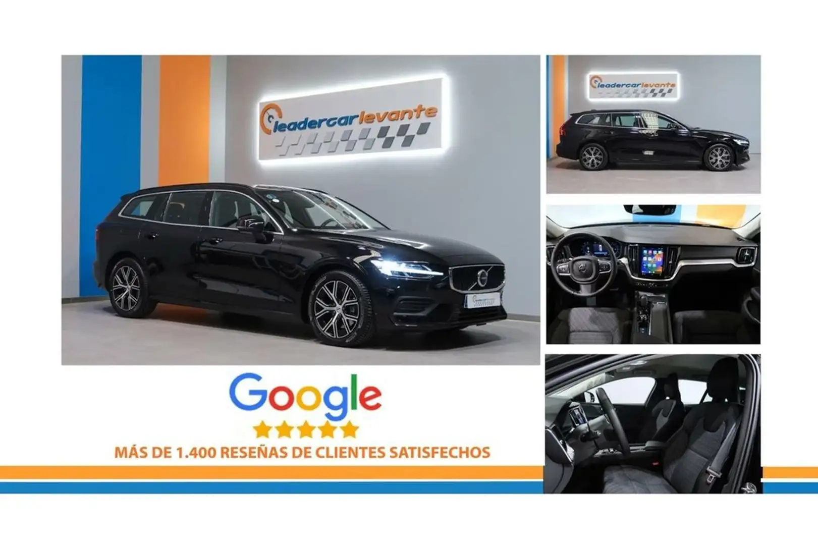 Volvo V60 2.0 B4 CORE AUTO 197CV Schwarz - 2