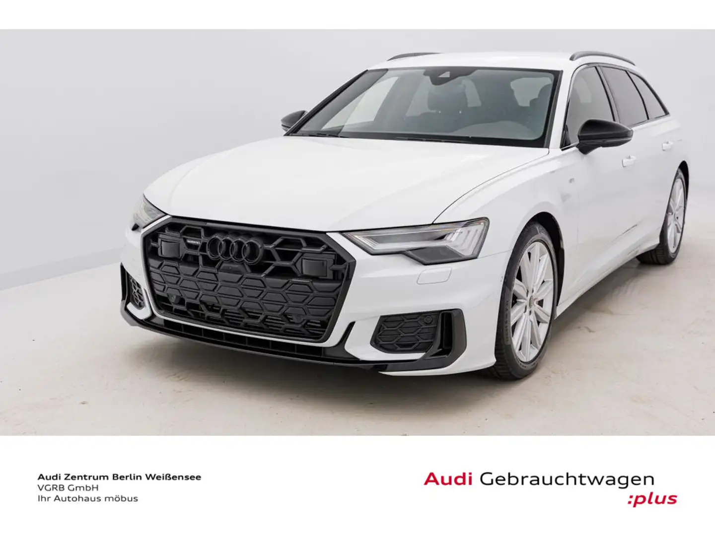 Audi A6 55 TFSI e S-TRO*QU*MATRIX*AHK*RFK*ACC** Blanc - 2