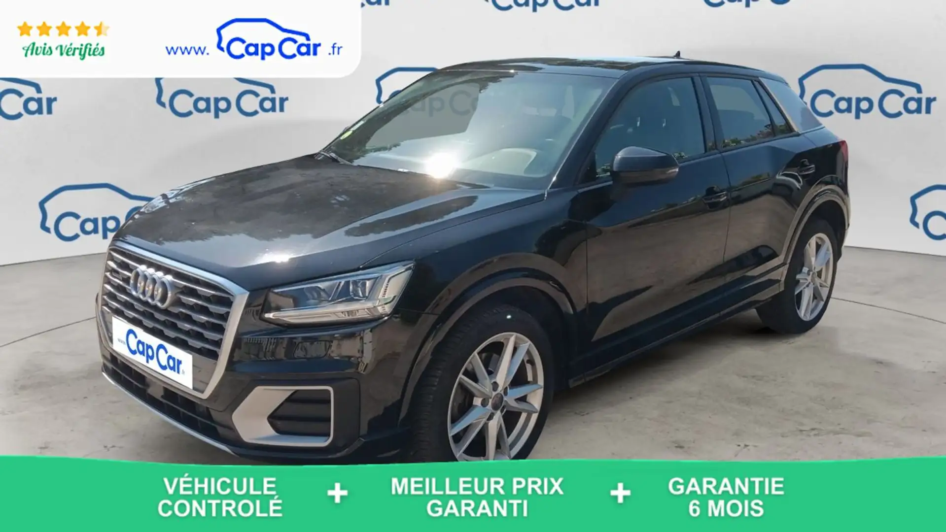 Audi Q2 35 TDI 150 Quattro S-Tronic7 S line Schwarz - 1