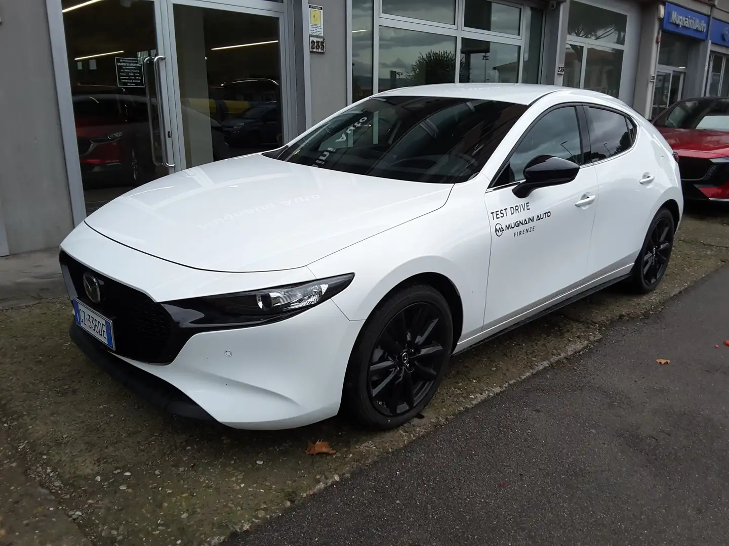 Mazda 3 2.5 e-Skyactiv-G 140cv M Hybrid Homura *AZIENDALE* Blanc - 2