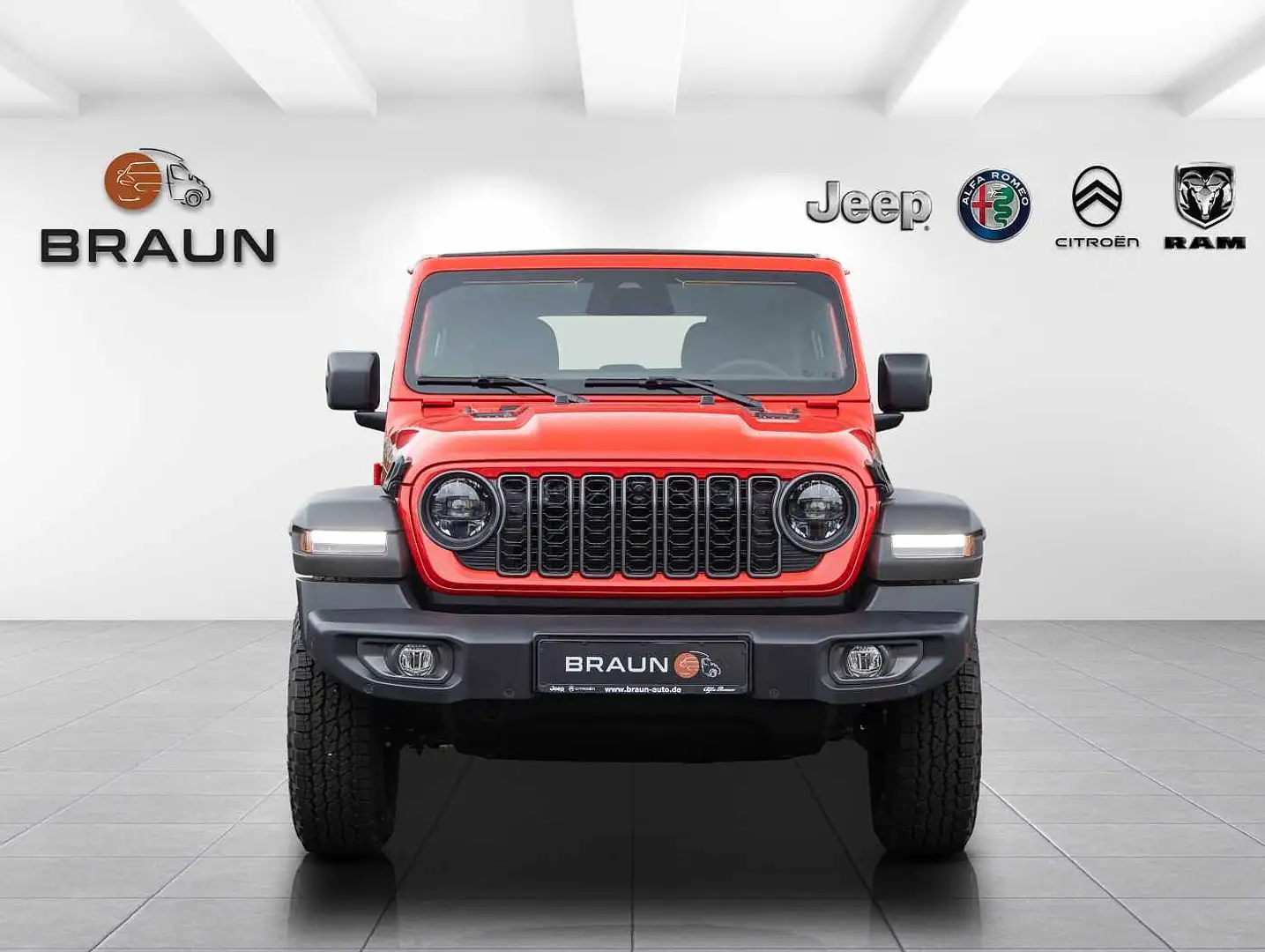 Jeep Wrangler MY24 Rubicon 2.0l T-GDI Ultd. Sky-One Rot - 2