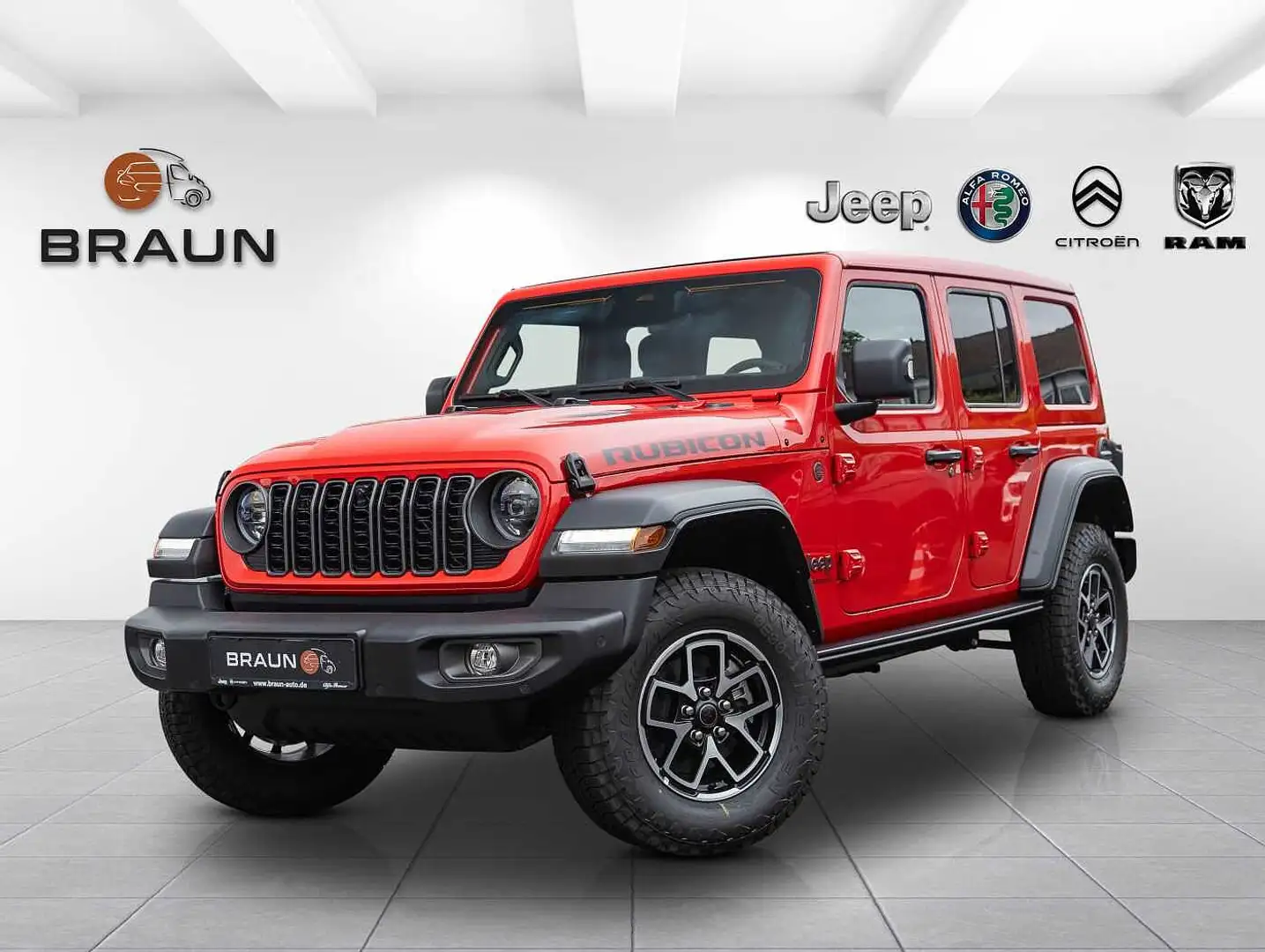 Jeep Wrangler MY24 Rubicon 2.0l T-GDI Ultd. Sky-One Rot - 1