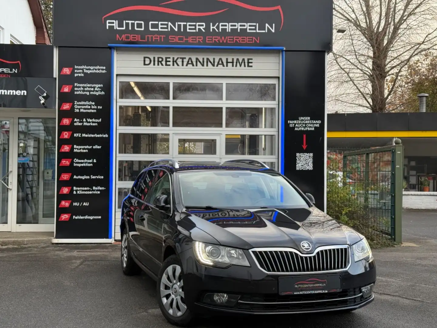 Skoda Superb 2.0 TDI Combi Best Of (AHK-Memory-NAVI) Schwarz - 1