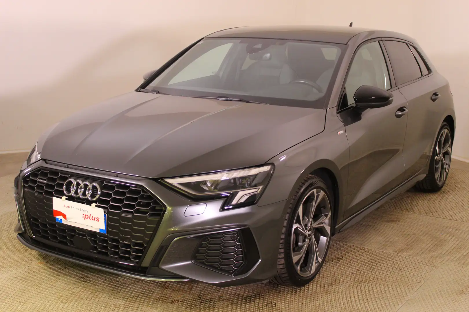 Audi A3 A3 Sportback 40 2.0 tdi S line ed quattro s-tronic Gris - 1