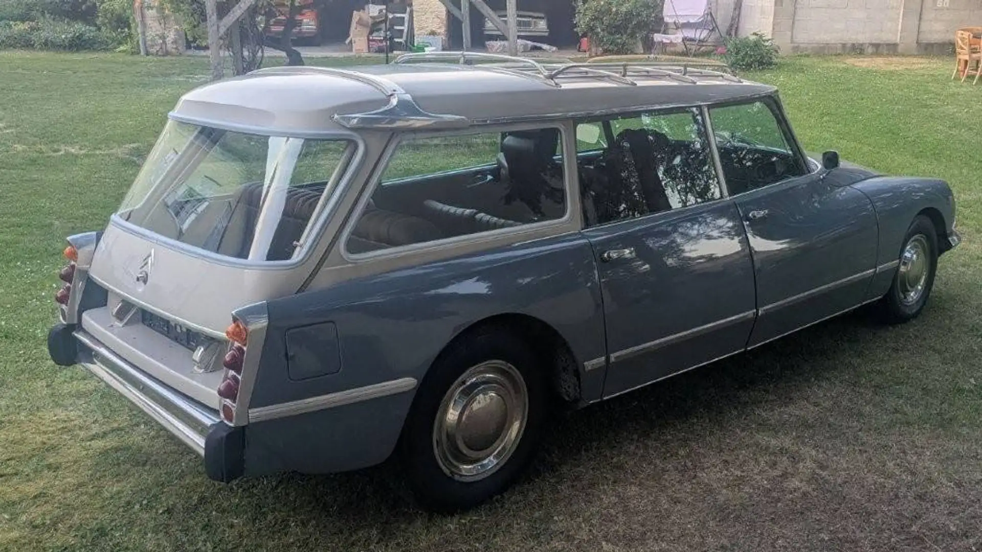 Citroen DS ID 20 Familiale Leder-Pallas mit getönten Scheiben Grau - 2