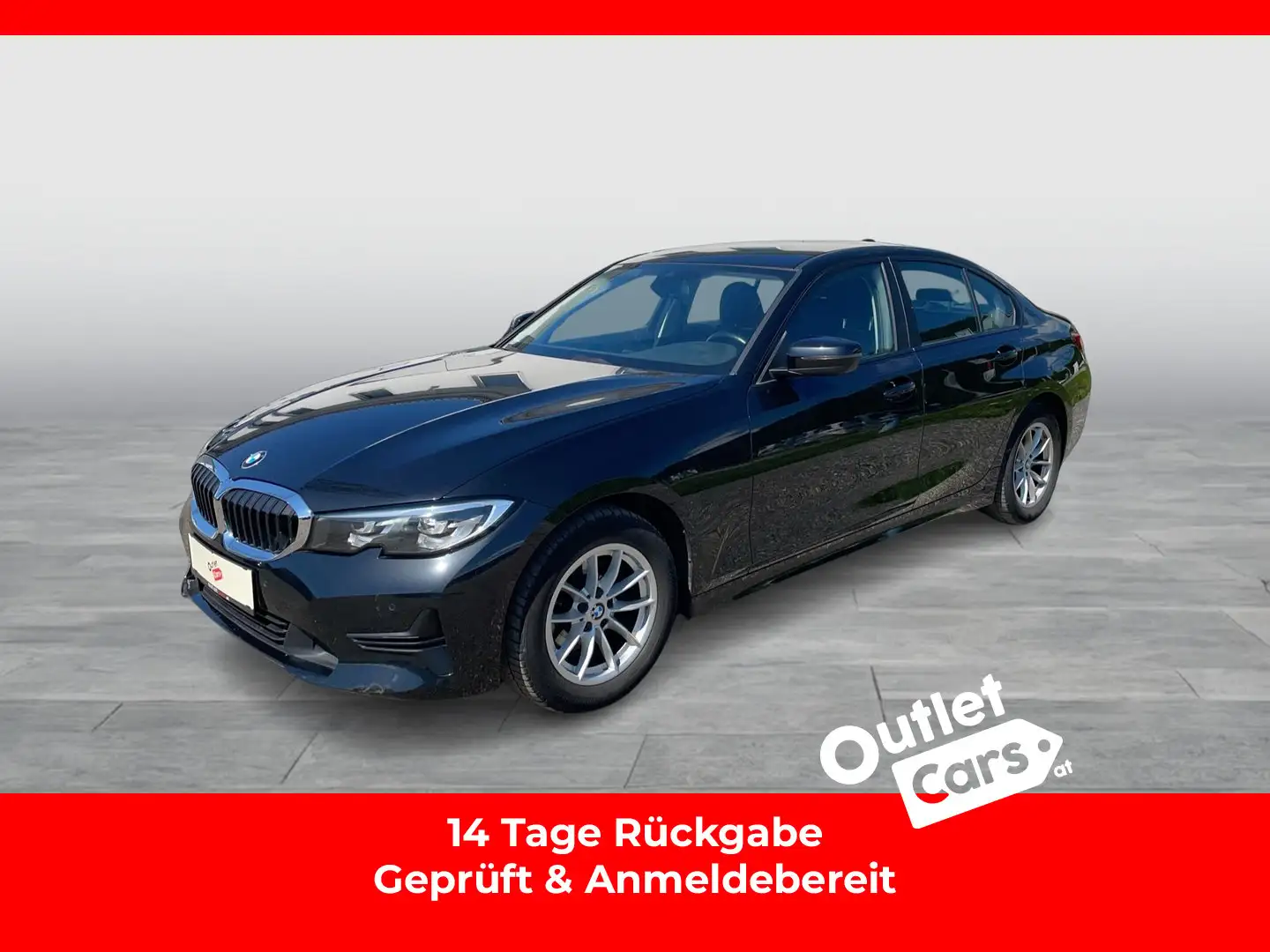 BMW 318 BMW 318d Negro - 1