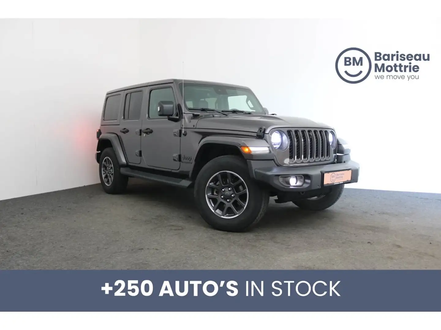 Jeep Wrangler SAHARA 80TH ANNIVERSARY 4X4 *RADIO*GPS*CAMERA+SENS Gris - 1