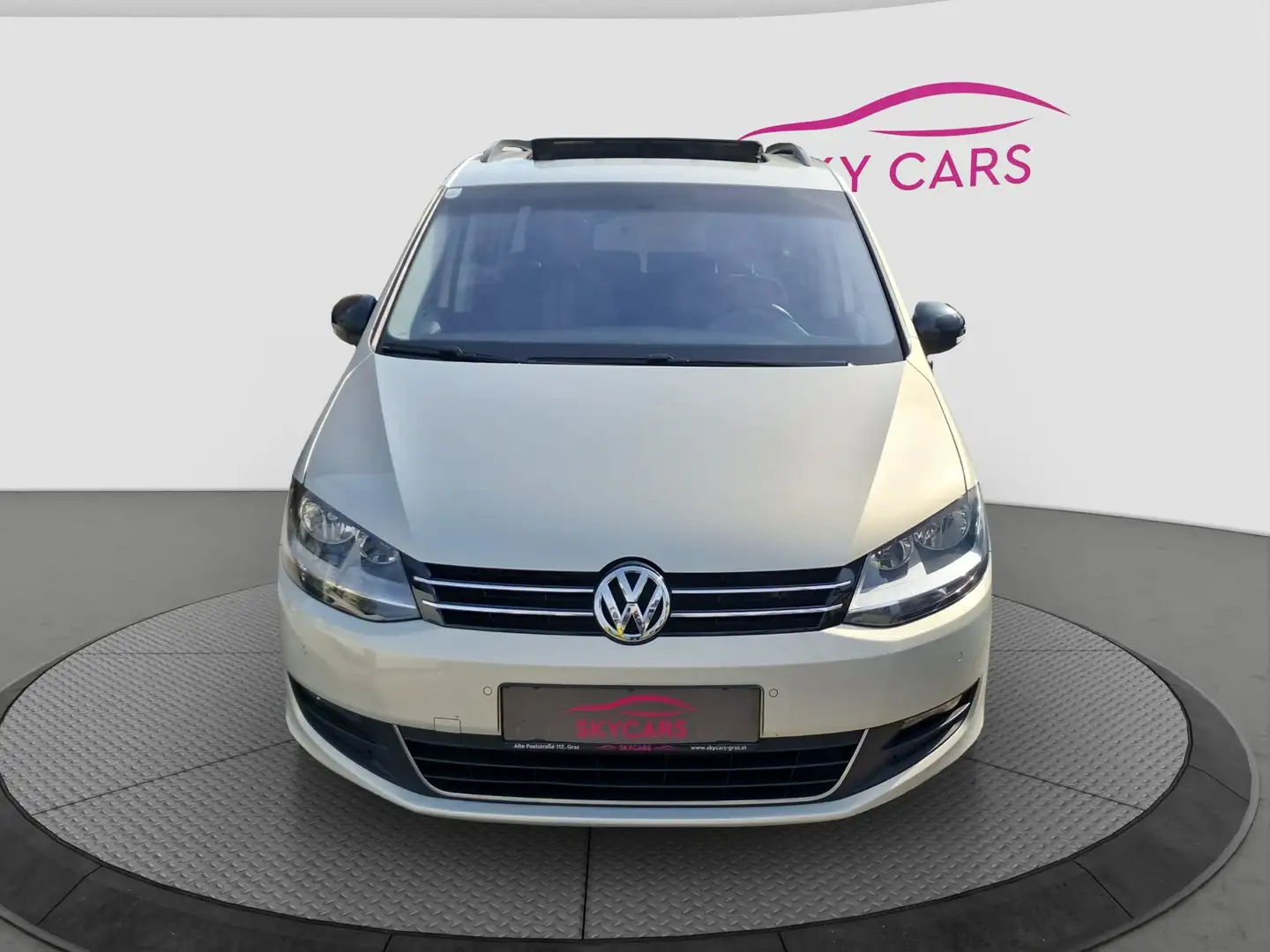 Volkswagen Sharan Match BMT 4Motion*6 Sitze*PANO*AHK*SHZ*Modell 2013 Grau - 2