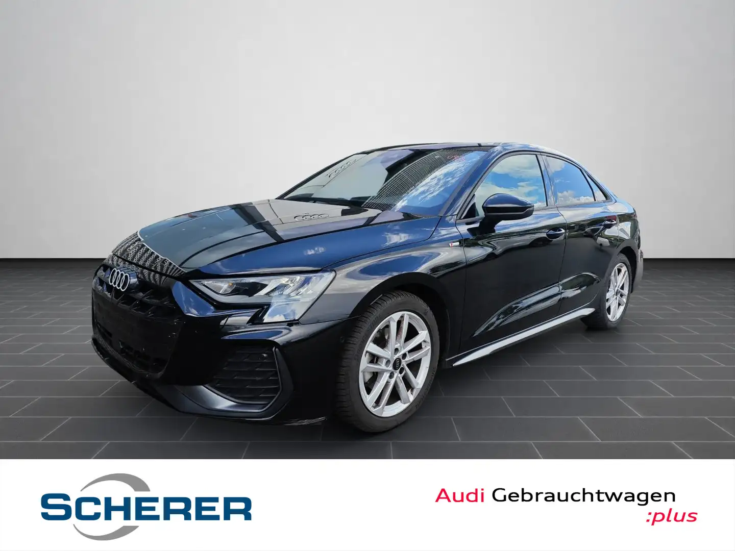 Audi A3 S-Line 1.5TSI AHK MMI SONOS HUD PHO Schwarz - 1