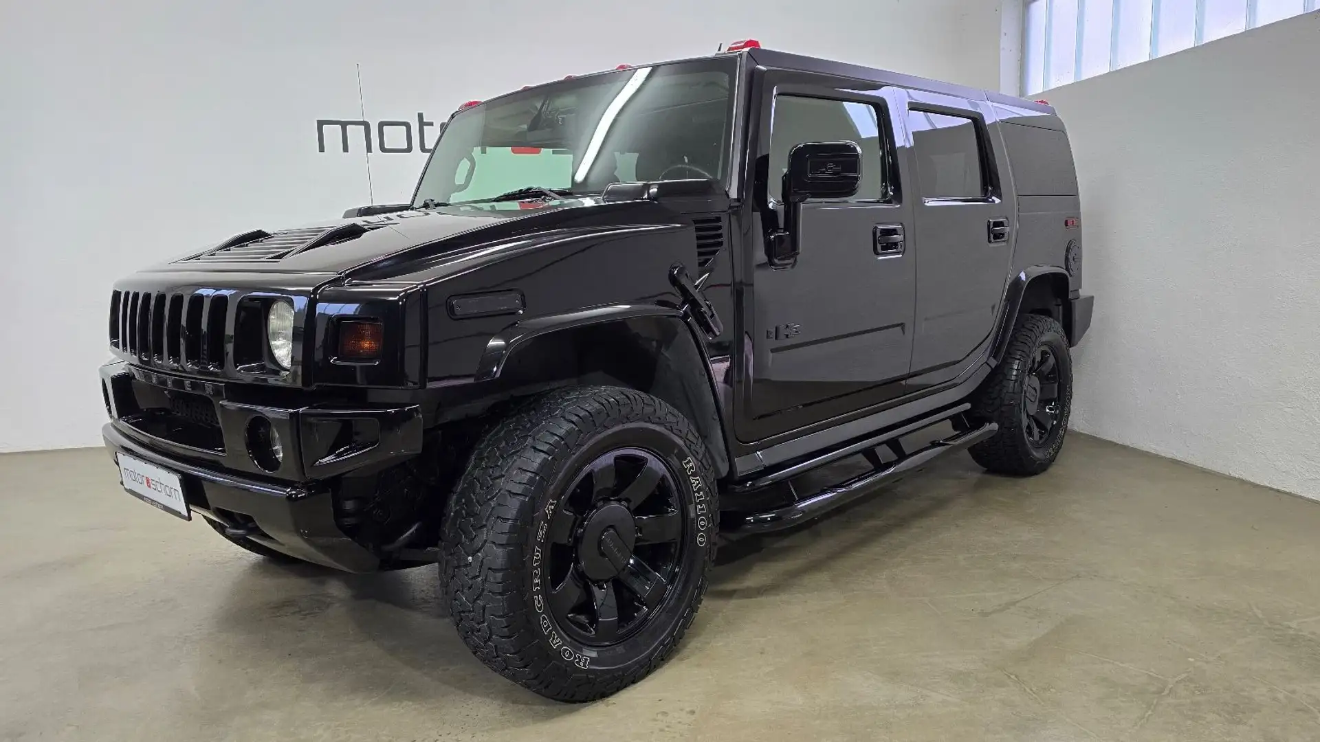 HUMMER H2 6.2 V8 Luxury BLACK 20" 7 Sitze #VOLL Černá - 2