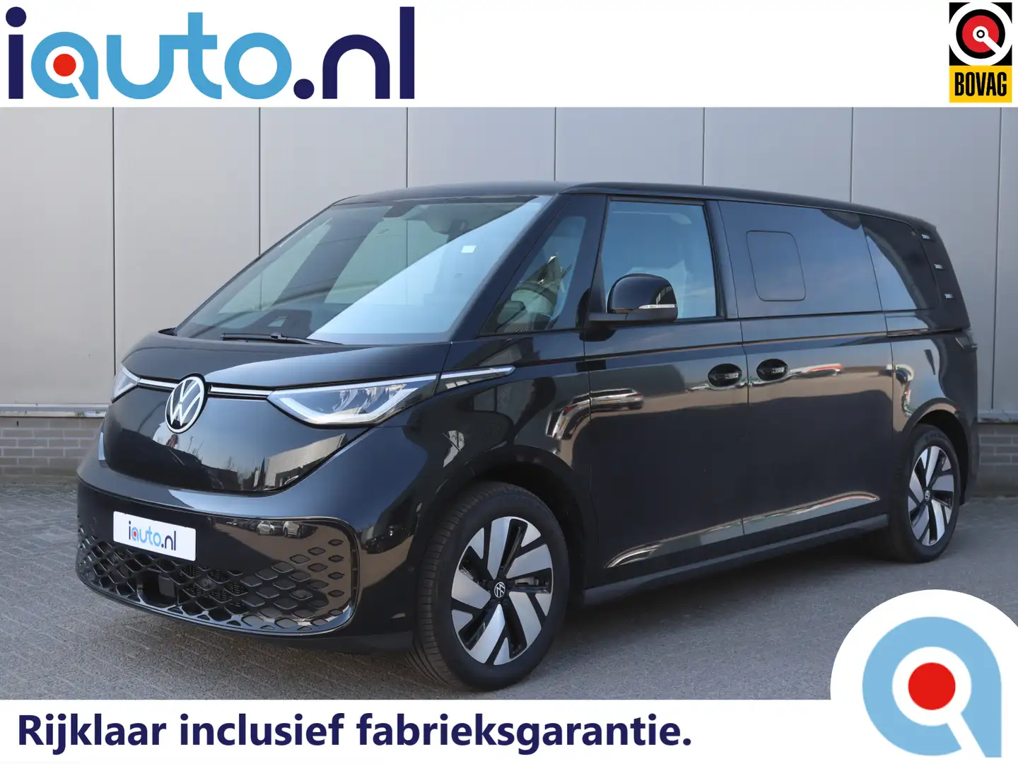 Volkswagen ID. Buzz Pro 286pk 86 kWh LWB 7p. LED/ACC/Camera/Elek. schu Noir - 1