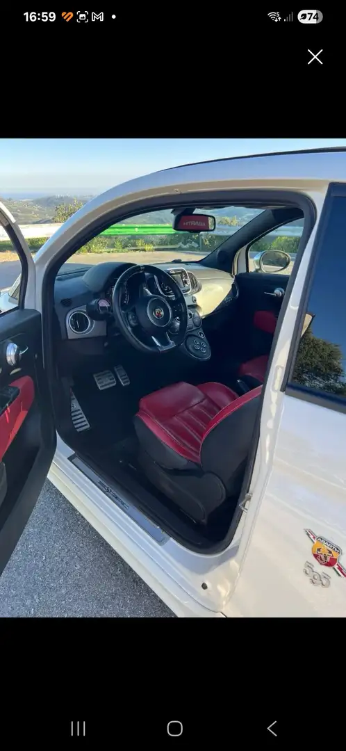 Abarth 595 Turismo 595C 1.4T JET TURISMO SECUENCIAL 160 Turismo Fehér - 2
