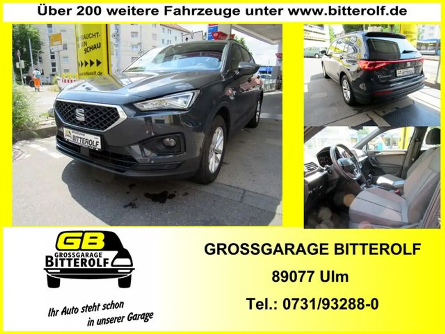 SEAT Tarraco 1.5TSI 7Sitzer Style Navi/Virt/LED/Beats Grau - 1