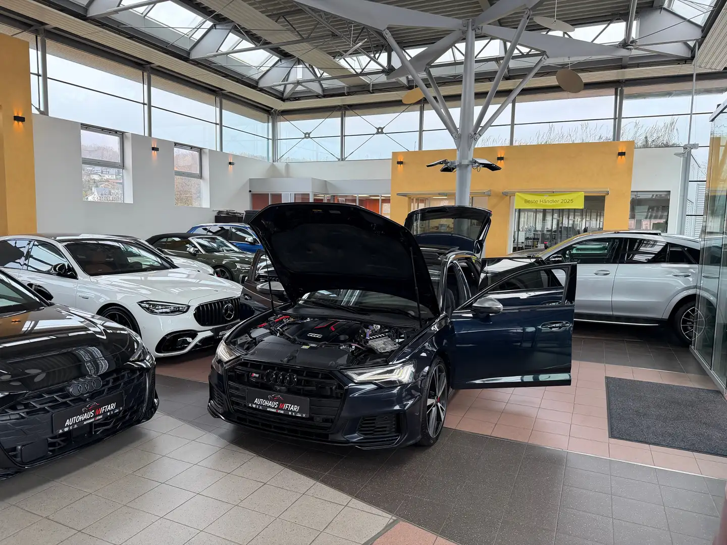 Audi S6 3.0 TDI quattro Nachtsicht Luft Carbon Pano Matrix Blau - 2