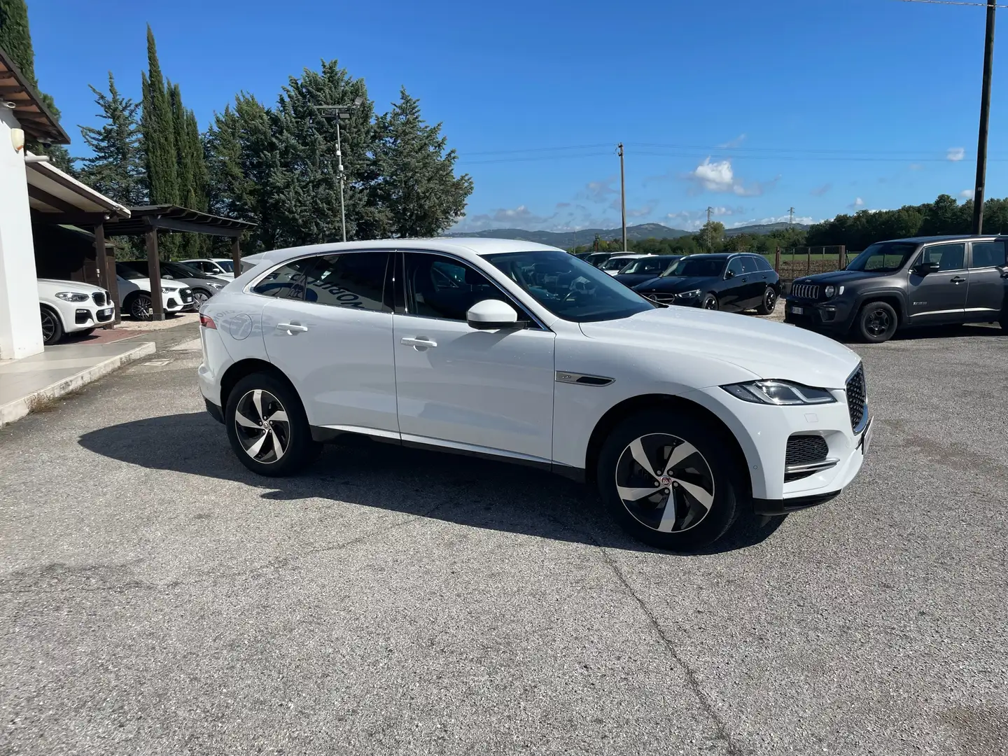 Jaguar F-Pace F-Pace 2.0d mhev R-Dynamic awd 204cv auto Bianco - 2