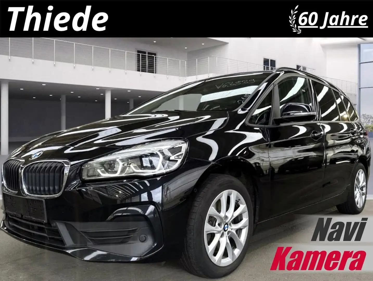BMW 218 218 GRAN TOURER ADVANTAGE NAVI/LED/KAMERA/AHK Schwarz - 1