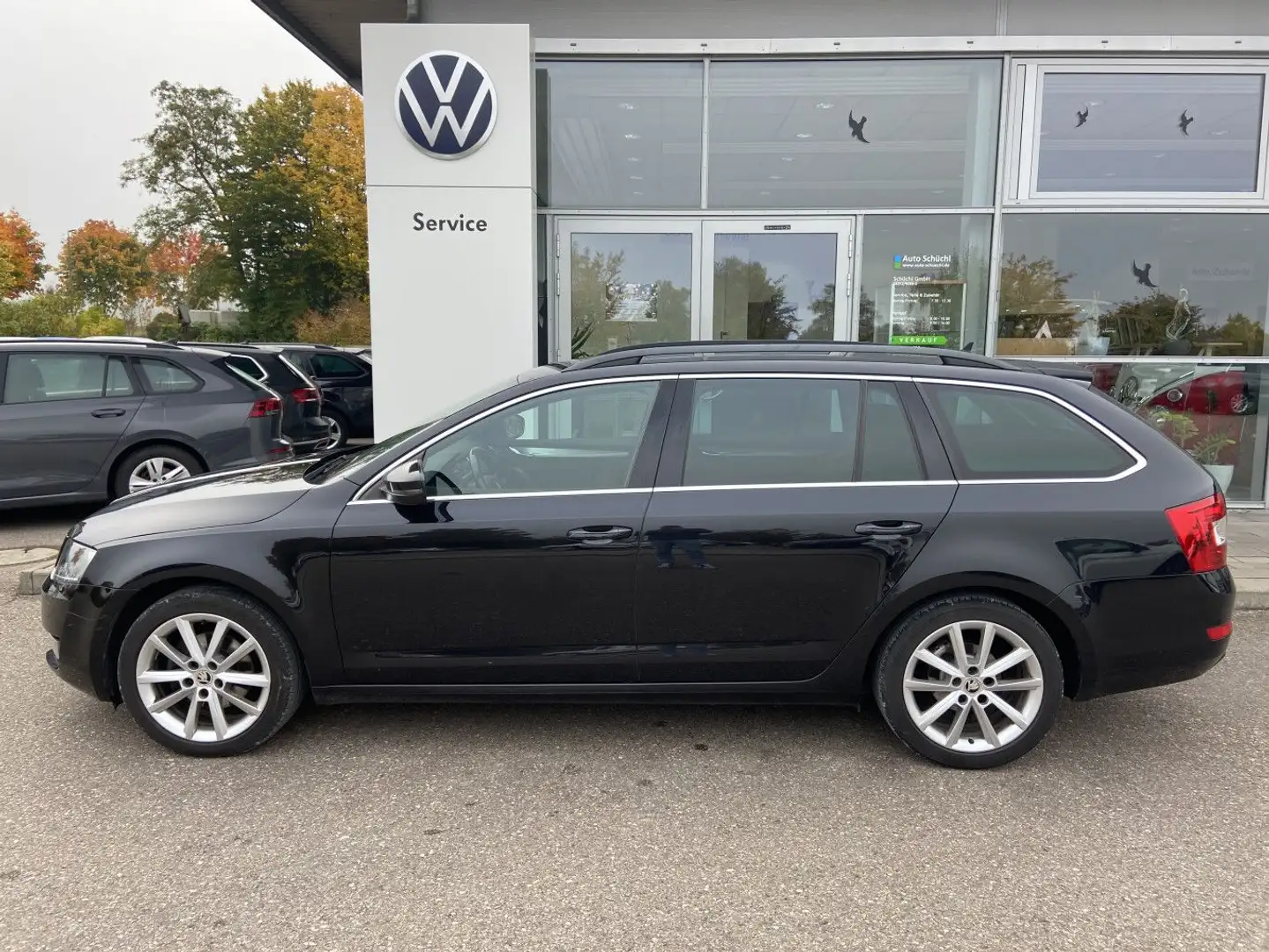 Skoda Octavia Combi 2.0 TDI DSG 17"+NAVI+XENON+SMART-L Schwarz - 2