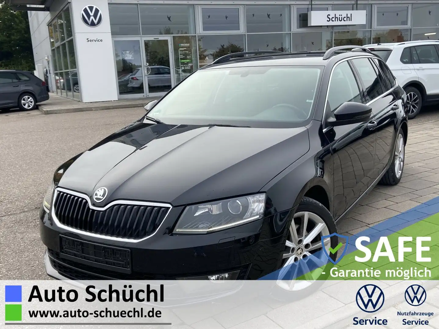 Skoda Octavia Combi 2.0 TDI DSG 17"+NAVI+XENON+SMART-L Schwarz - 1