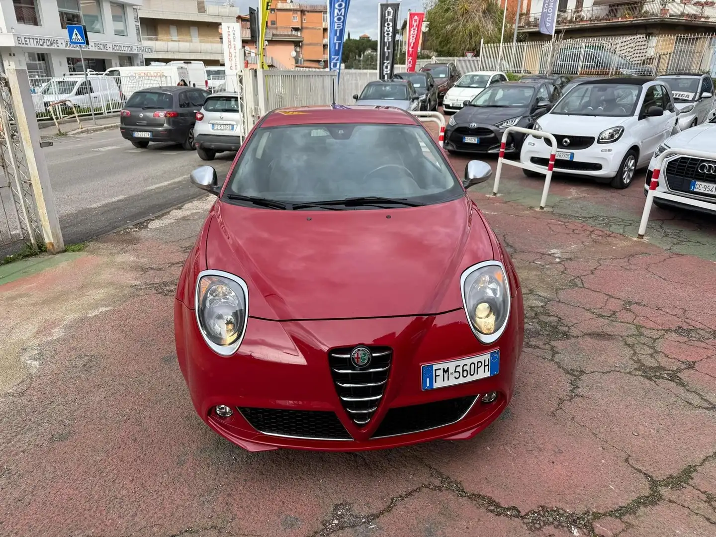 Alfa Romeo MiTo 1.4 Super 78cv *SENSORI/COMANDI AL VOLANTE Rosso - 2