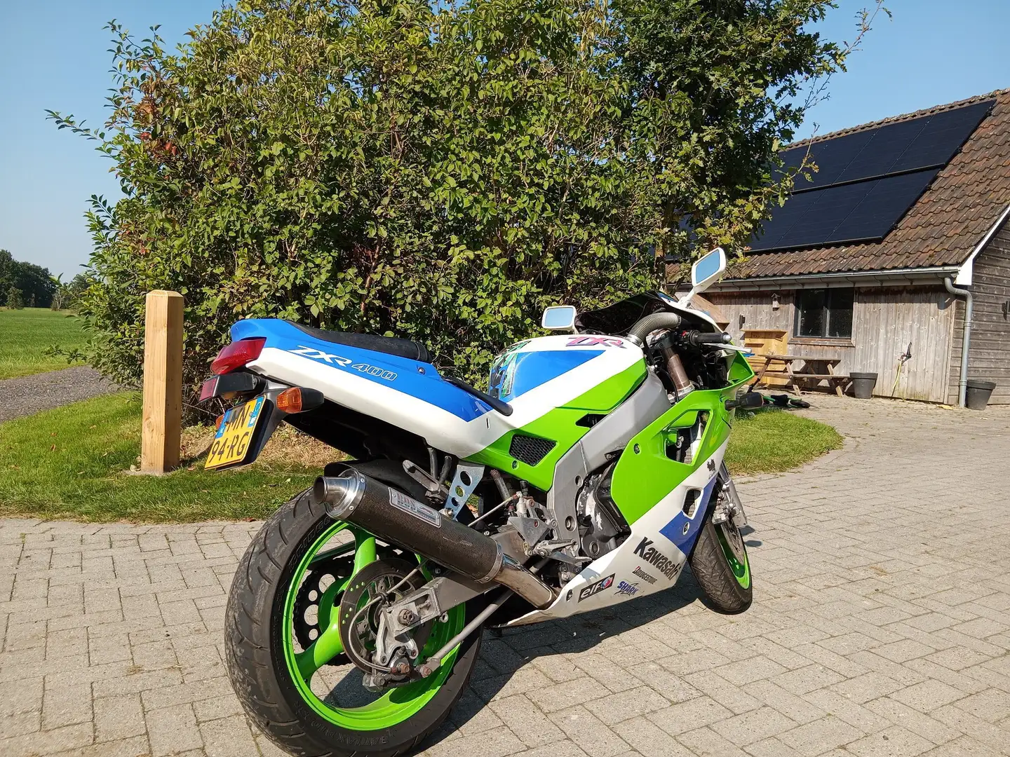Kawasaki ZXR 400 Verde - 2