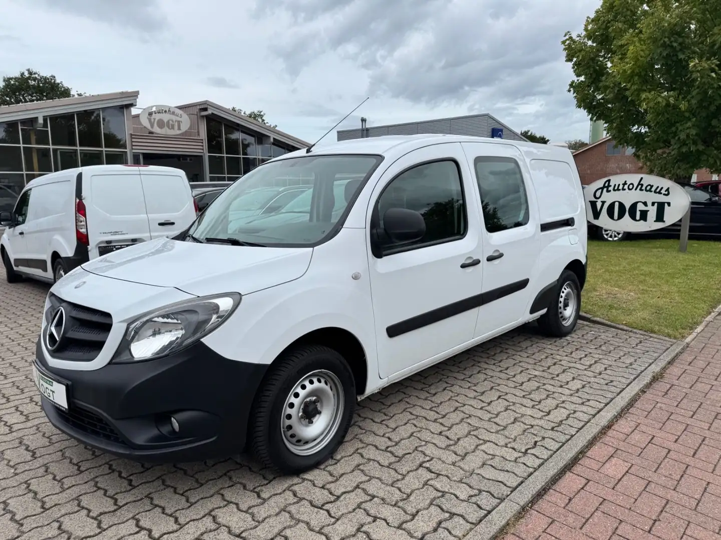 Mercedes-Benz Citan Mixto 111 CDI extralang Blanc - 1