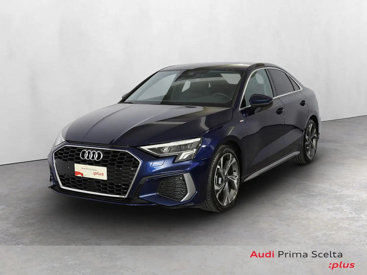 Audi A3 sedan 35 2.0 tdi s line edition s-tronic Azul - 1
