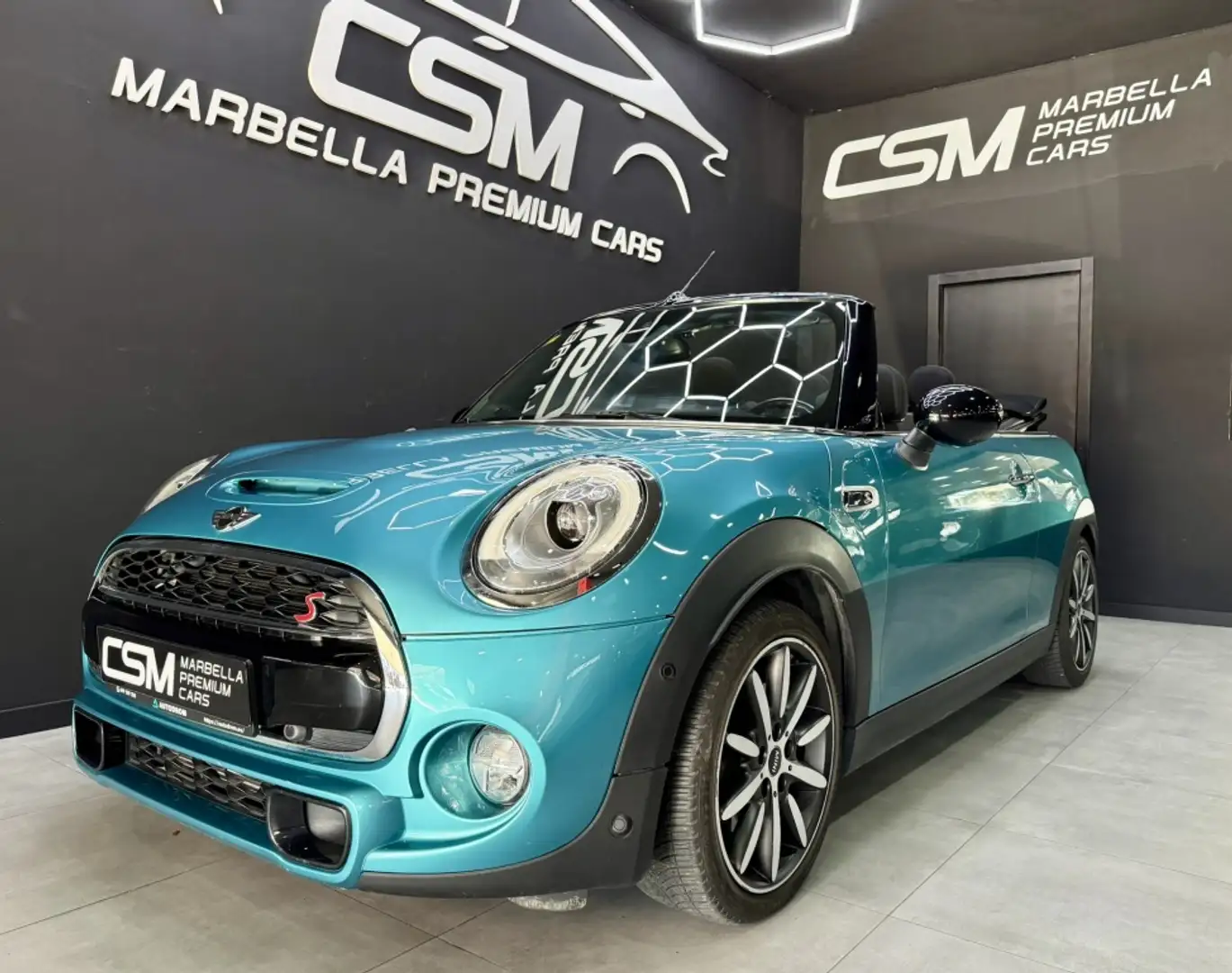 MINI Cooper S Cabrio Bleu - 1