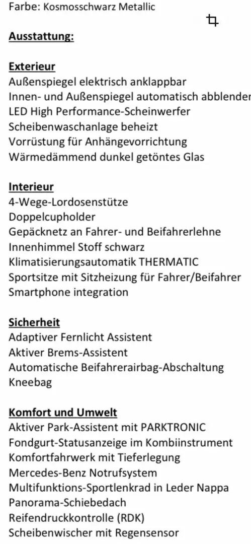 Mercedes-Benz CL 200 Amg Line Schwarz - 1