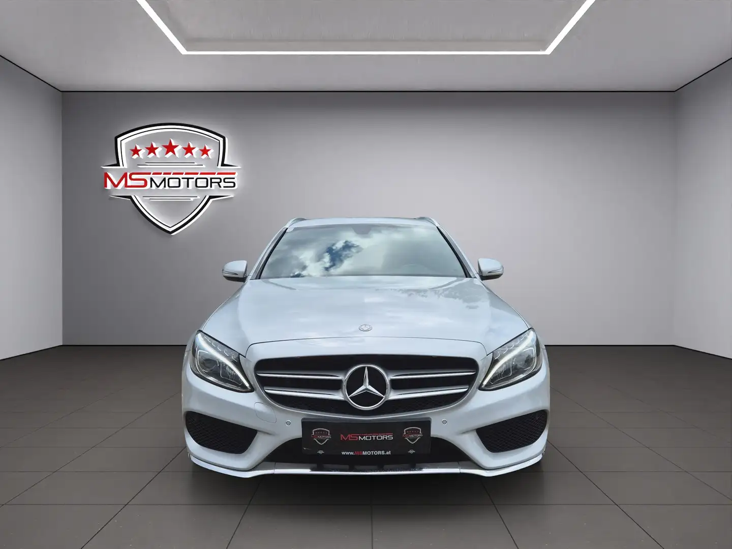 Mercedes-Benz C 220 C 220 d T 4Matic AMG Line*RFK*LEDER*KREDIT*GARANTI Silber - 2