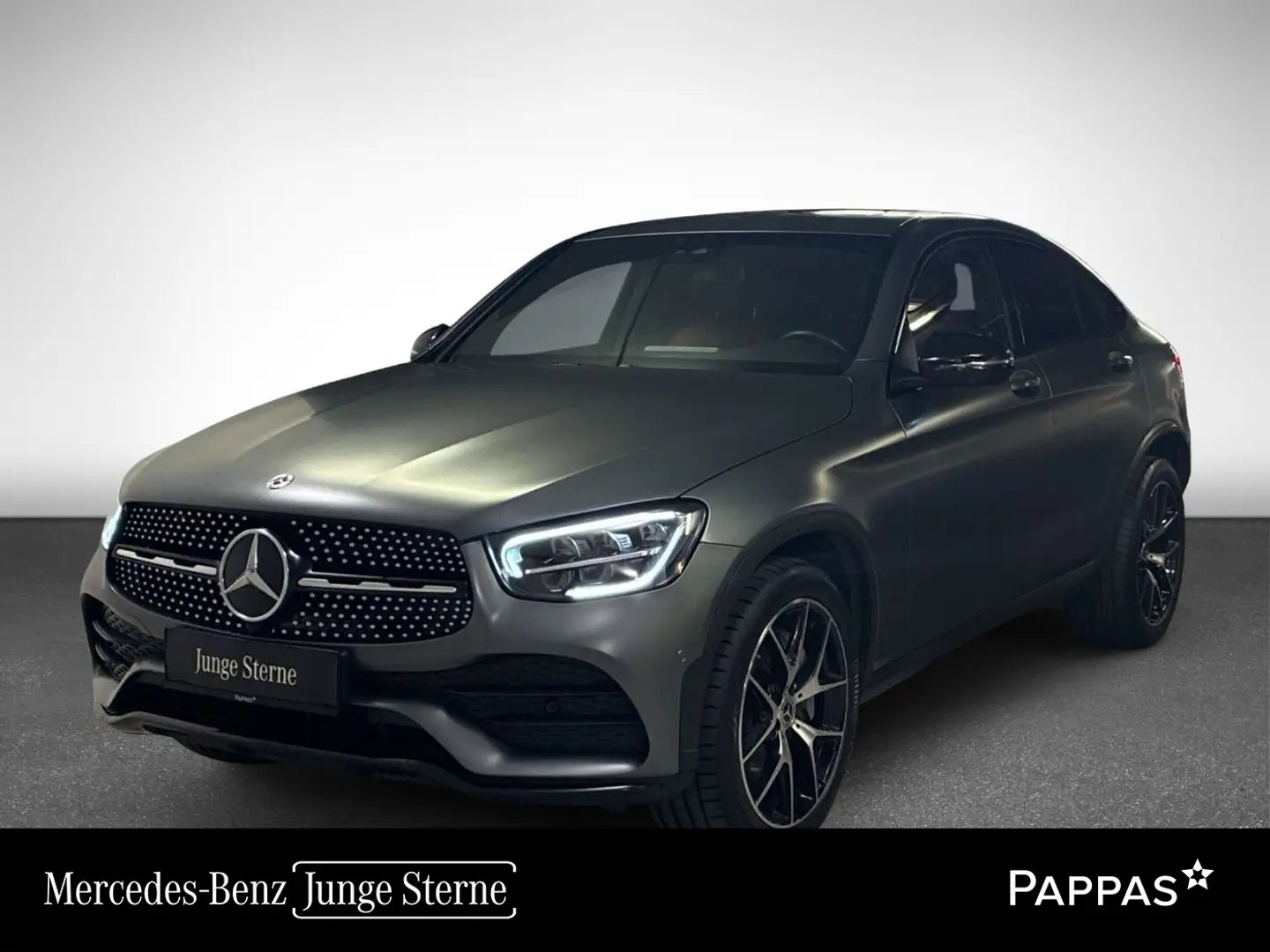 Mercedes-Benz GLC 220 d 4MATIC Coupé Navi SHD AUT Wide Cam AHK Grau - 1