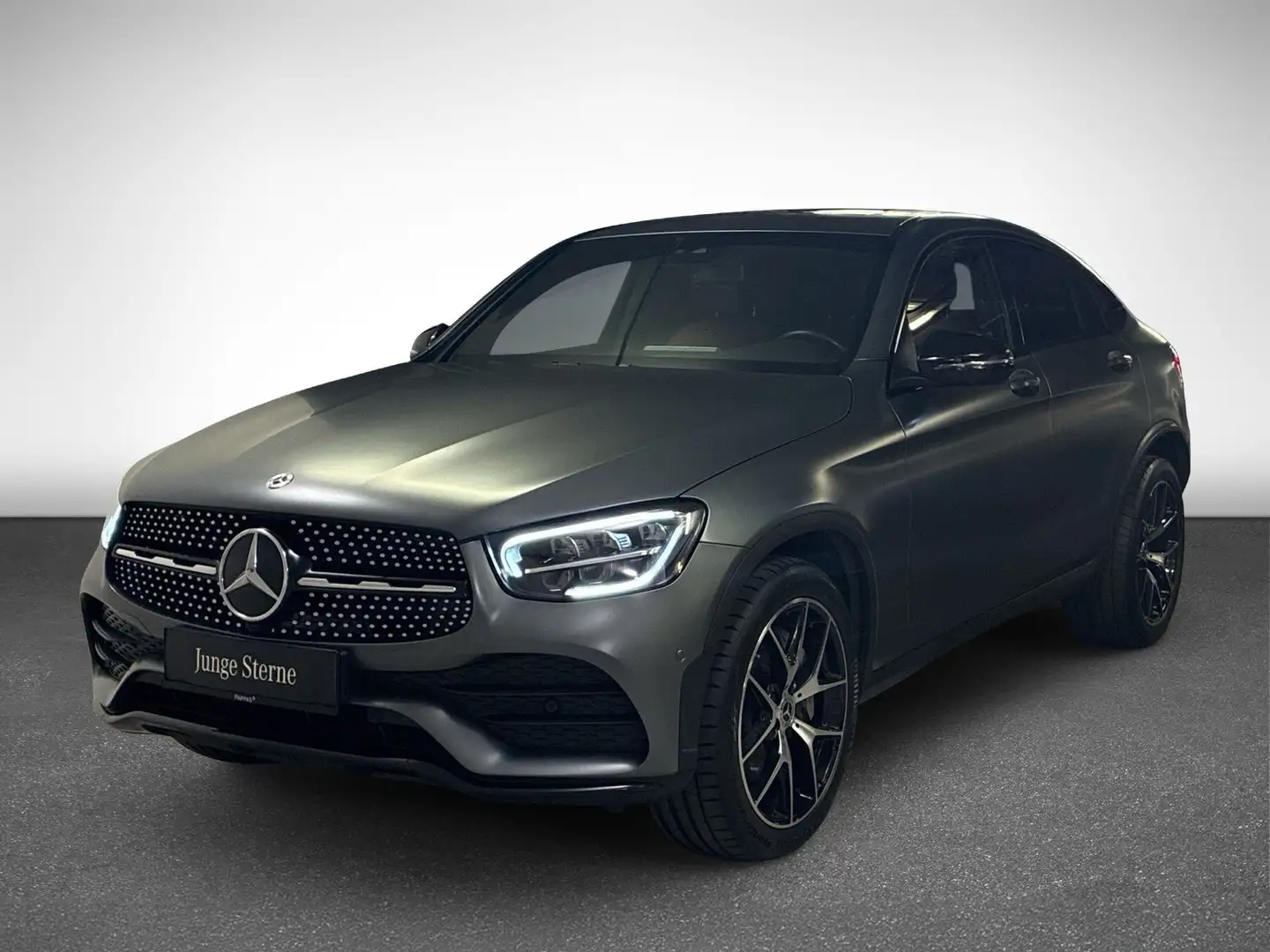 Mercedes-Benz GLC 220 d 4MATIC Coupé Navi SHD AUT Wide Cam AHK Grau - 2