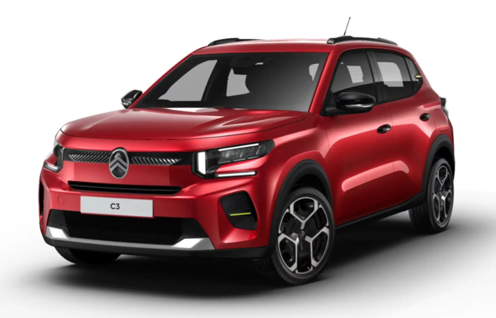 Citroen C3 Turbo 100 S&S 6-Gang-Manuell Plus (C4862) Rot - 1