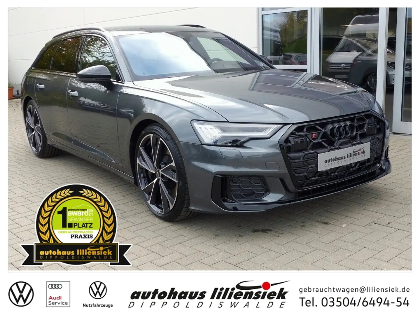 Audi S6 Avant 3.0 TDI quattro Tiptronic *AHK*LED*B&O* Grau - 1