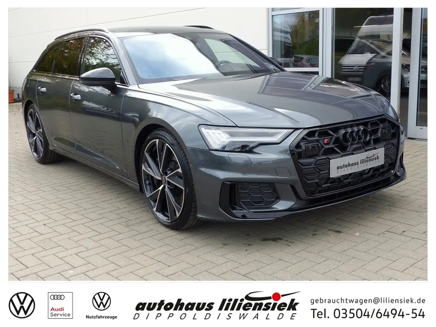 Audi S6 Avant 3.0 TDI quattro Tiptronic *AHK*LED*B&O* Gris - 1