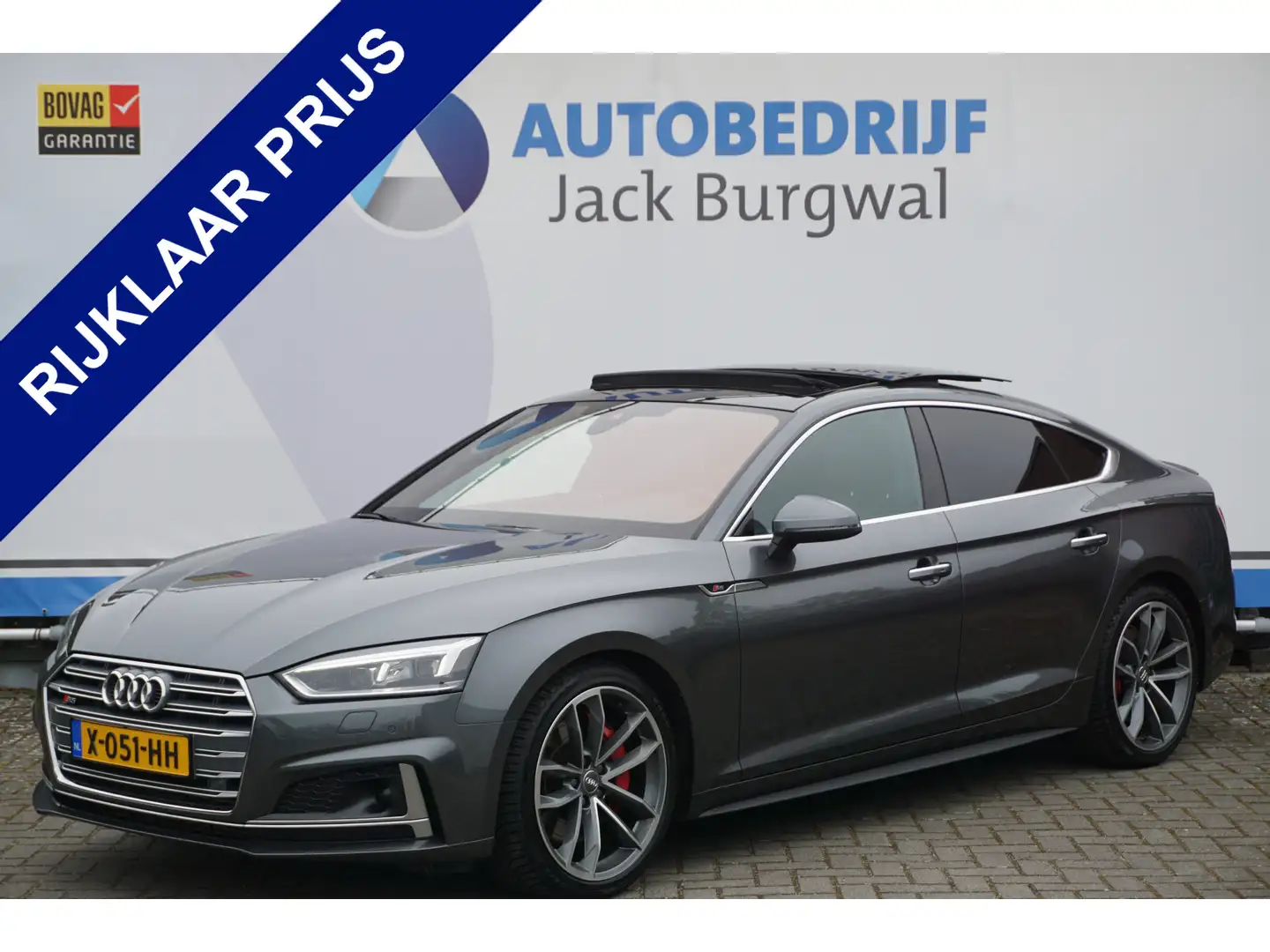 Audi S5 Sportback 3.0 TFSI 354PK Quattro Pro Line Plus B&O Grijs - 1