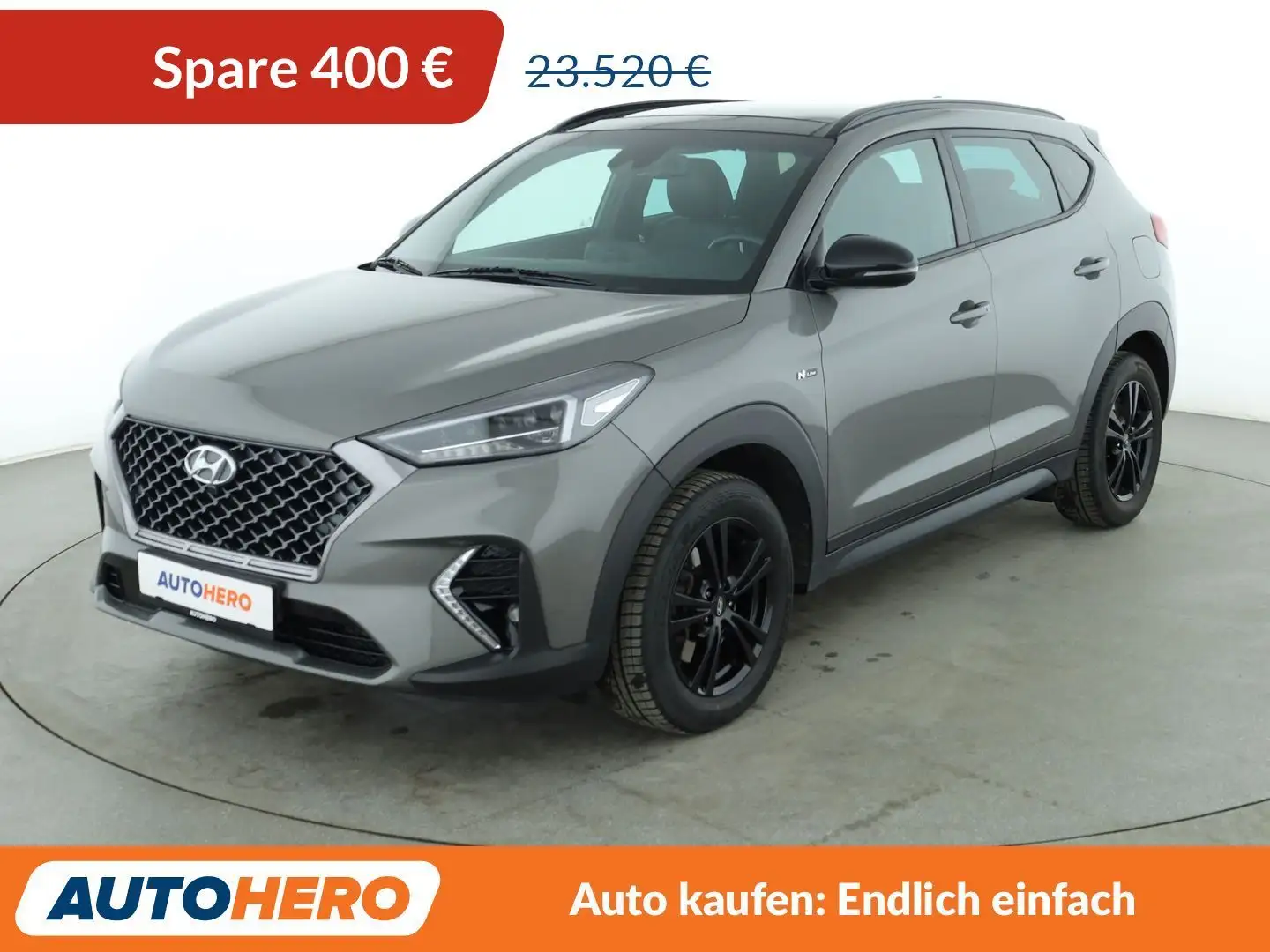 Hyundai TUCSON 1.6 TGDI N-Line 4WD Aut.*NAVI*LED*360°CAM*SPUR* Grau - 1