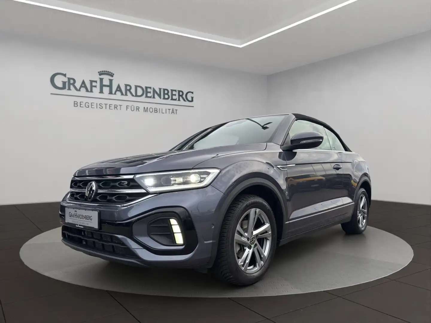 Volkswagen T-Roc Cabriolet 1.5 TSI DSG R-Line AHK ACC PDC Grau - 1
