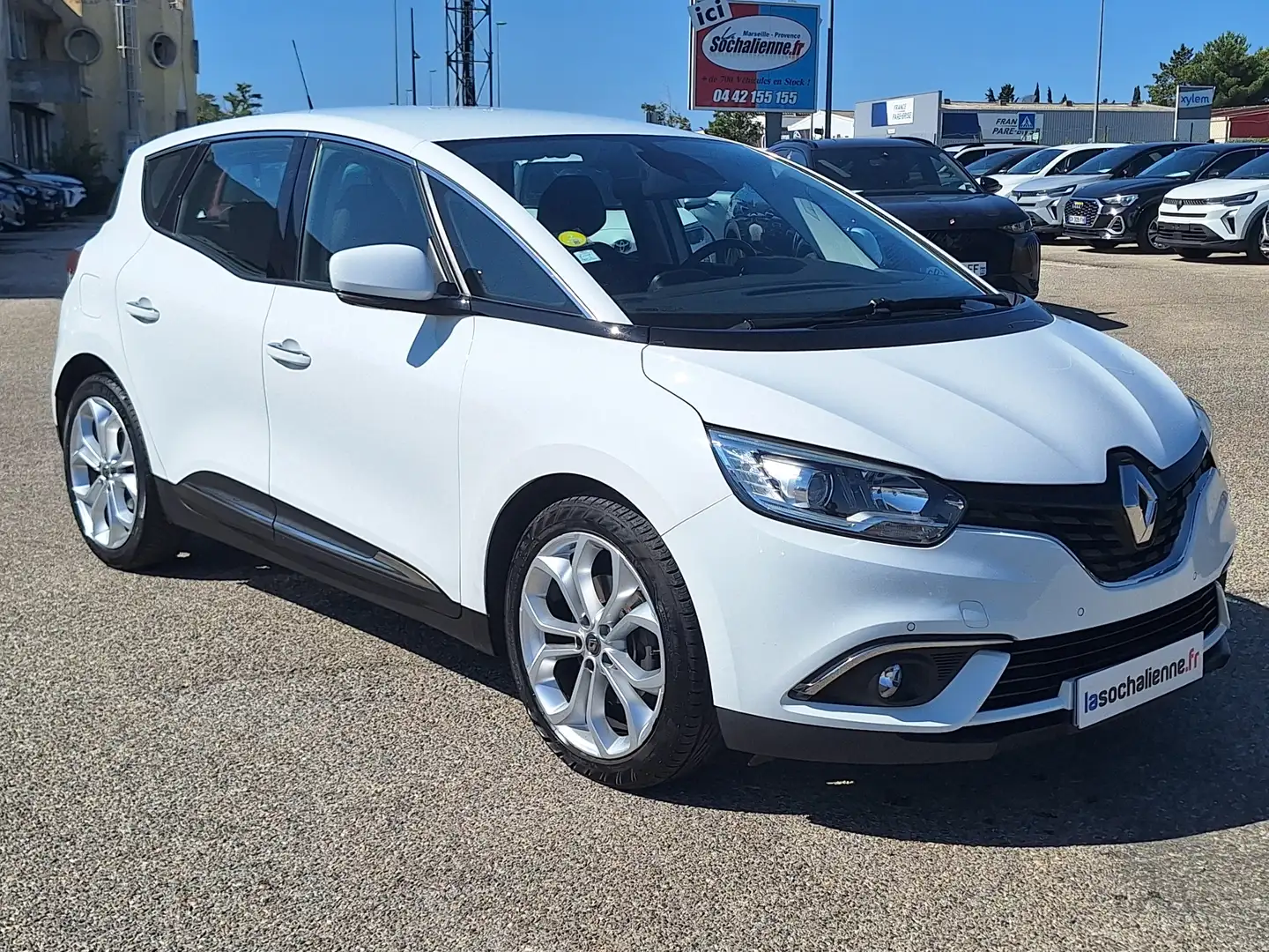 Renault Scenic dCi 110 Energy Zen Blanc - 2