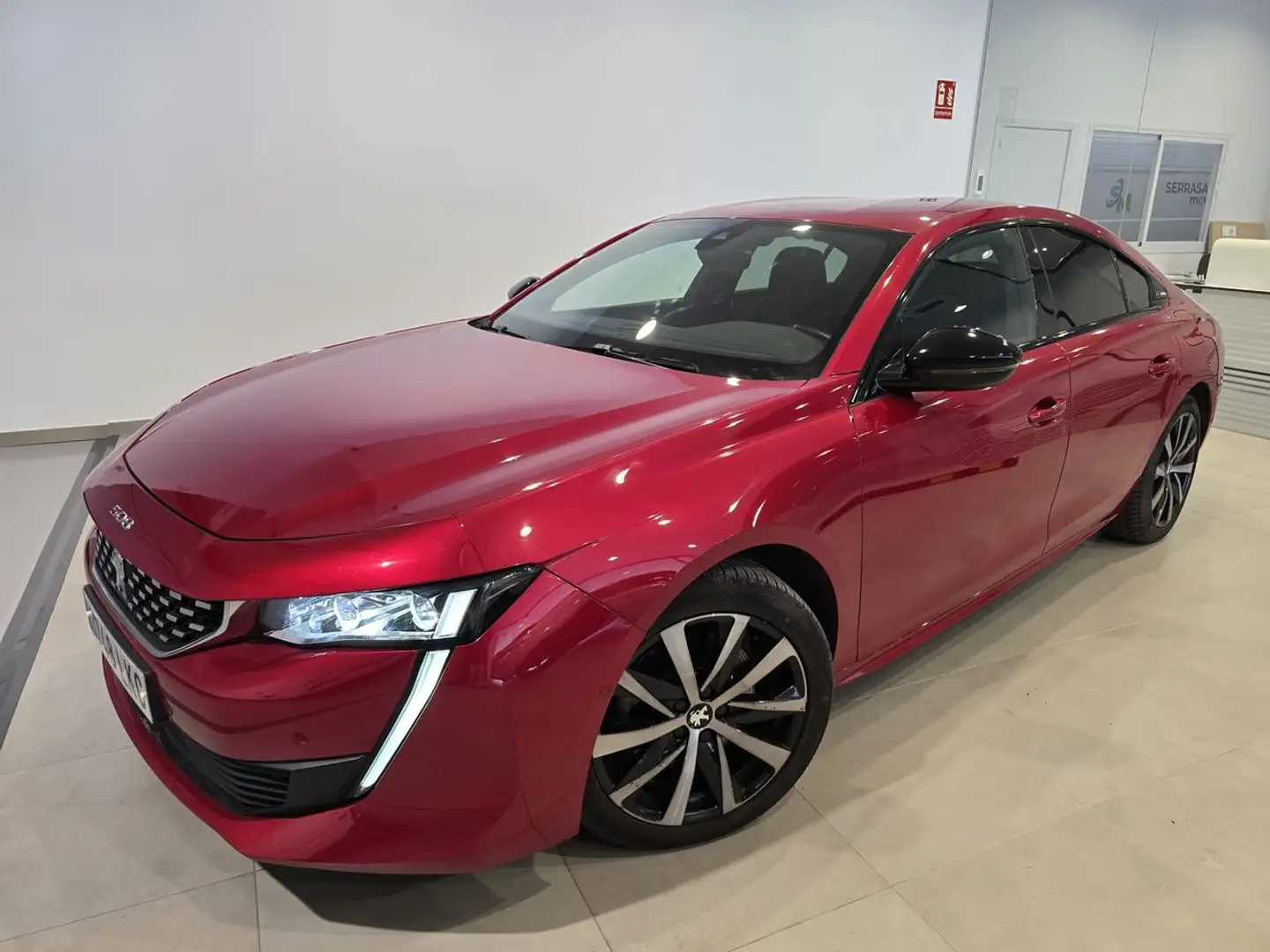 Peugeot 508 Hybrid 5P GT Line HYBRID 225 e-EAT8 Rouge - 2