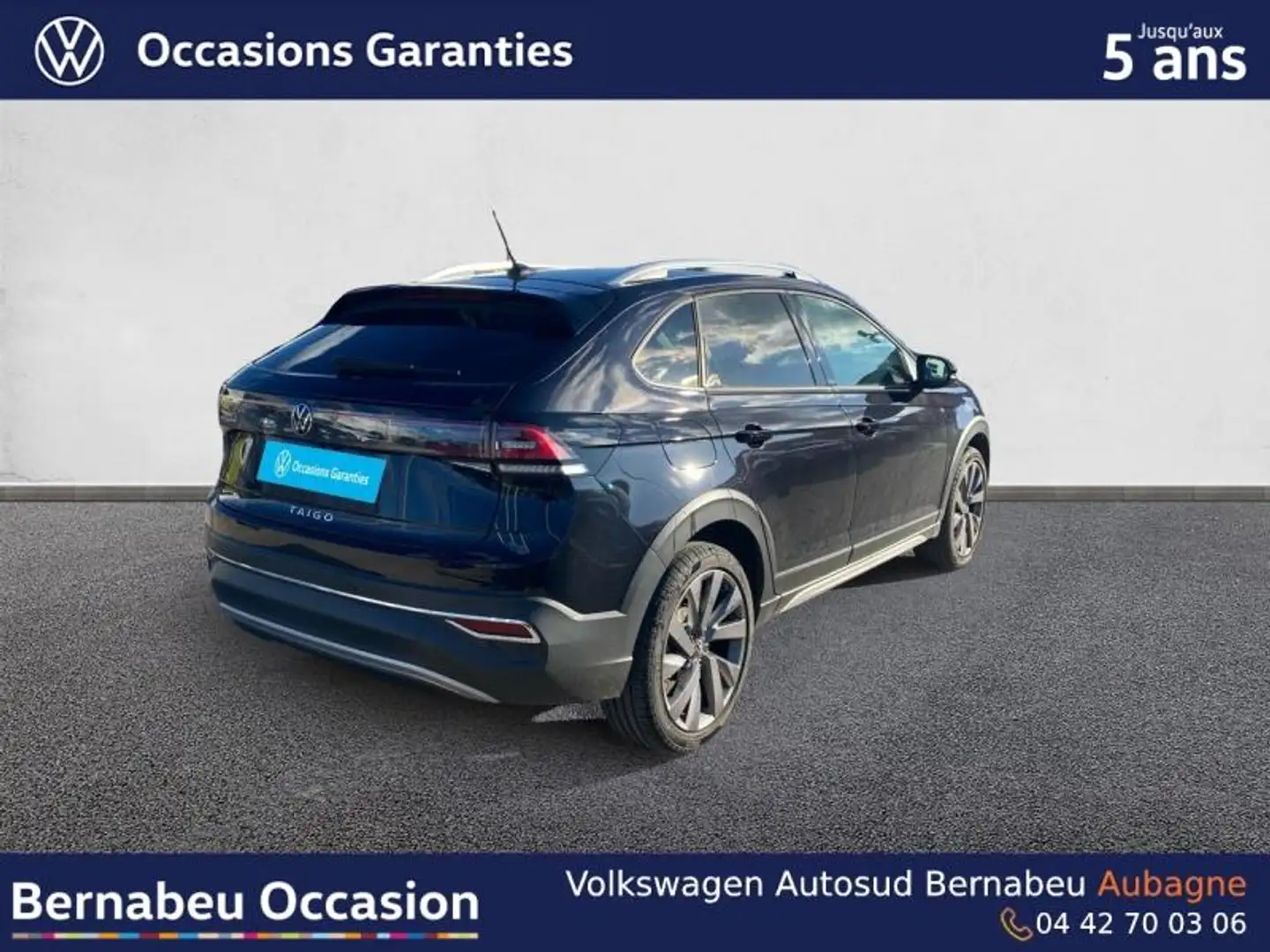 Volkswagen Taigo 1.0 TSI 110ch Style DSG7 Noir - 2