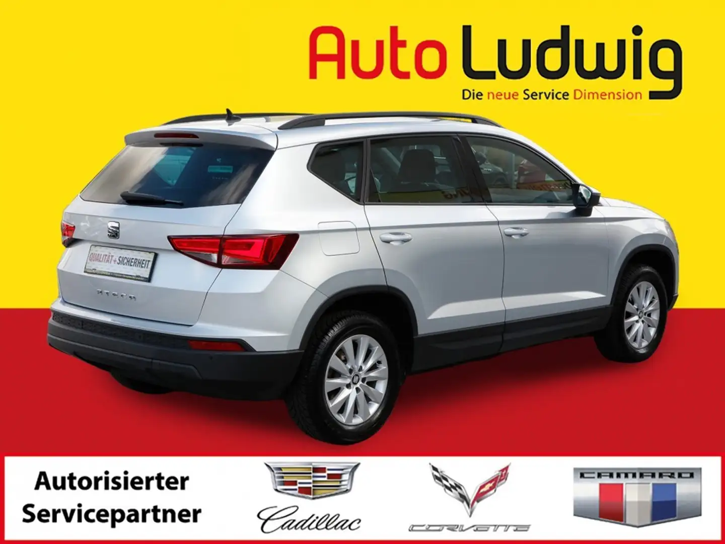 SEAT Ateca Austria Edition 1,0 TSI*MEDIA SYSTEM*PARK PILOT... Argent - 2