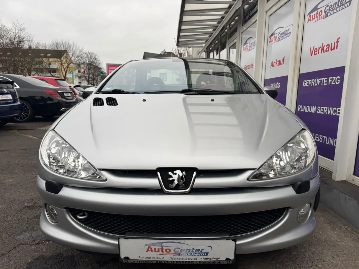 Peugeot 206 Cabriolet CC Platinum *Tüv Neu*Klima*Leder* Argintiu - 2