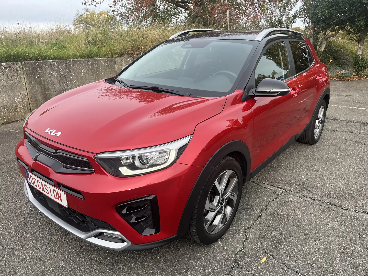 Kia Stonic Stonic 1.0 T GT Line | Garantie Kia 04/2030 !!! Rouge - 1