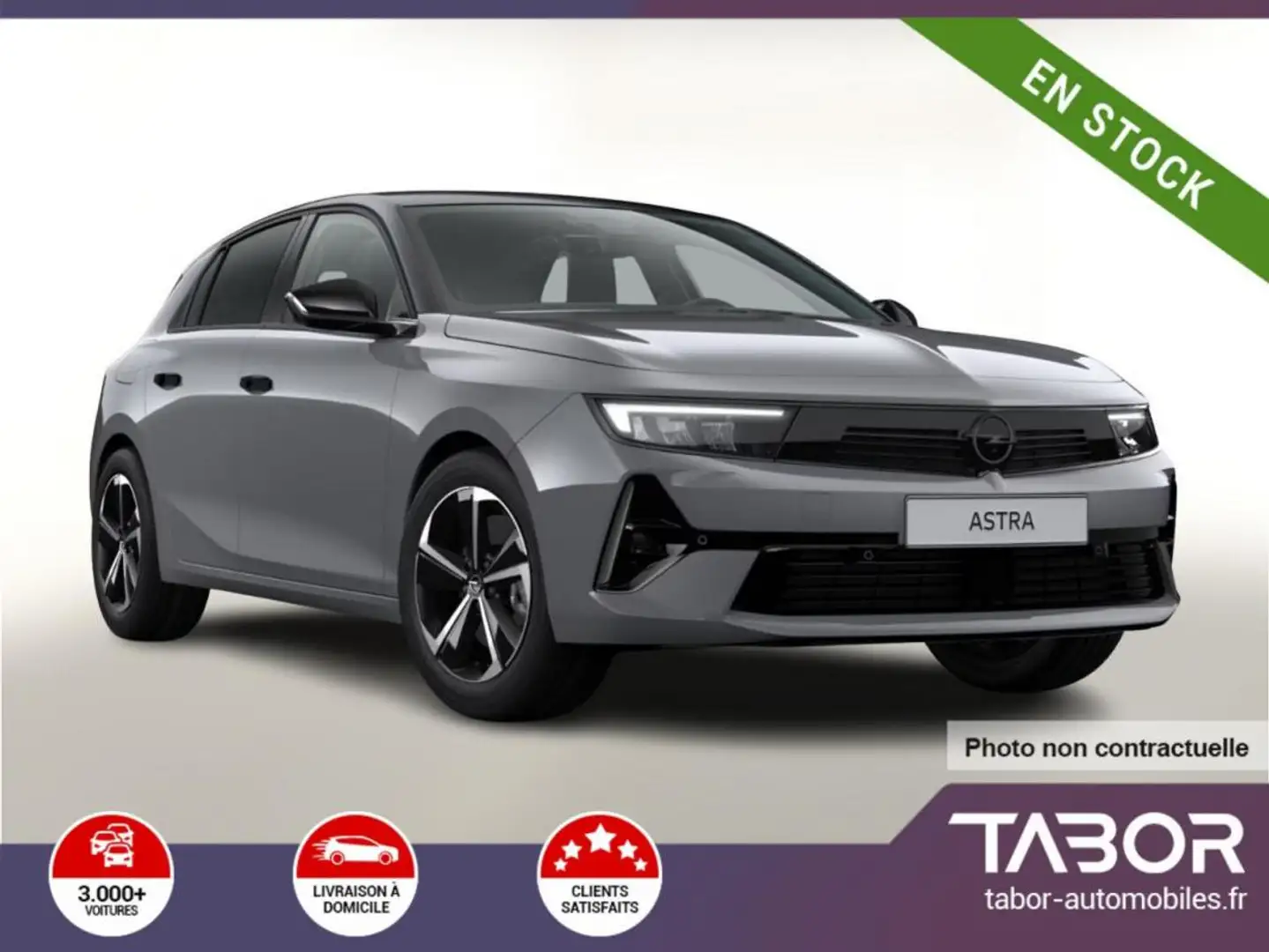 Opel Astra 1.2 Turbo 130 GS LED GPS ACC Gris - 1